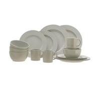 Rota tableware set beige 16 pieces