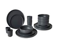 Bo-Camp Tableware Patom 16 Pieces Anth