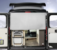 Rear insulation foldable for HYMERCAR