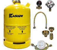 Single Gaslow 11kg Cylinder Kit with Exterior Filler