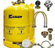 Twin Gaslow 11kg Cylinder Kit with Exterior Filler