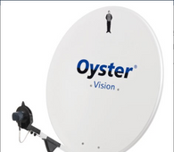 Oyster V85 Satellite System Single LNB